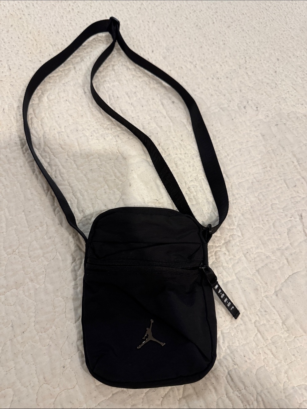 Jordan Black Mini Crossbody Belt Bag with Jumpman